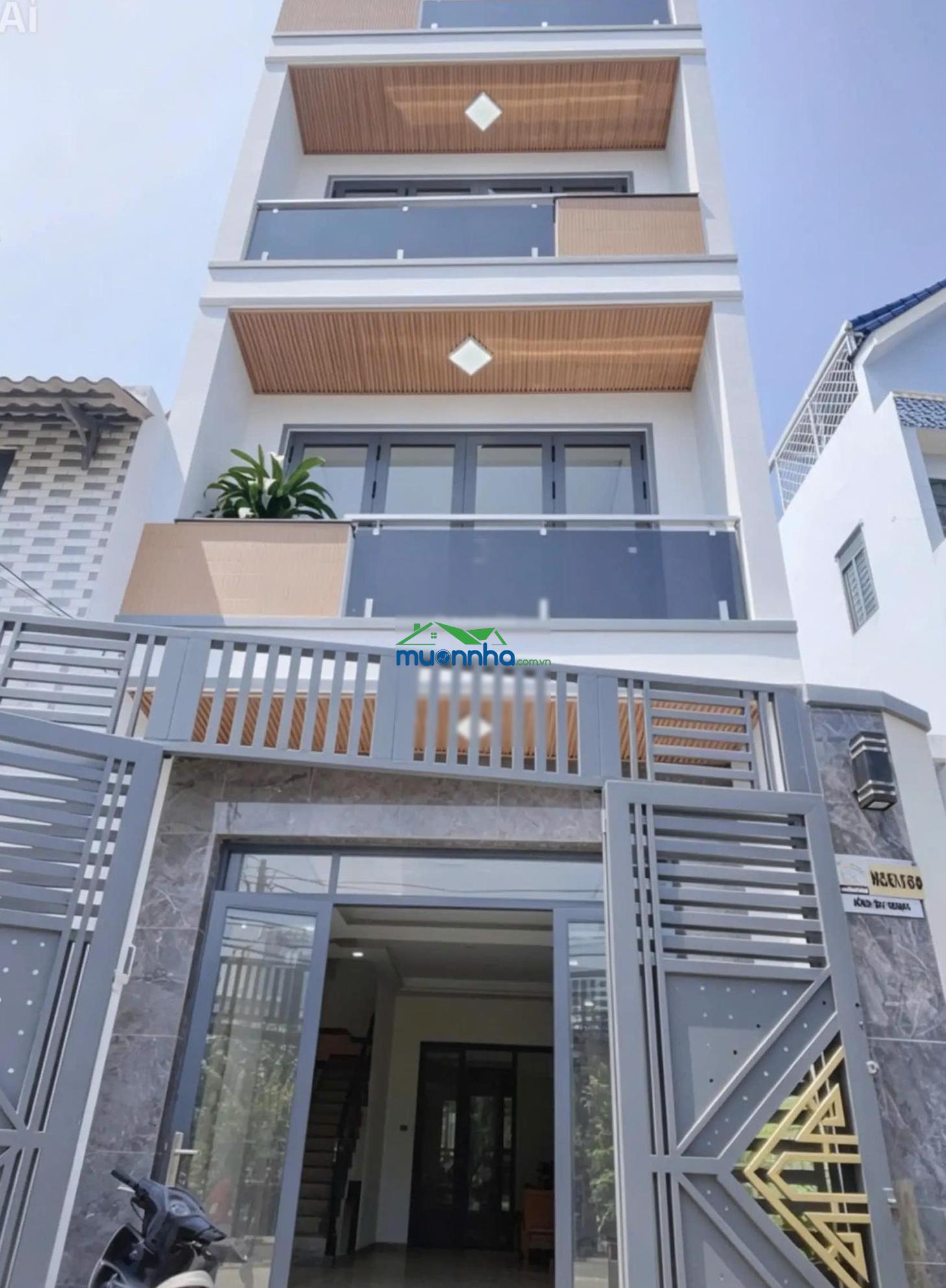 Nhỉnh 8 tỷ - hẻm ô tô âu dương lân - 4 tầng ngang tận 4,3m - nhà mới tinh - 4