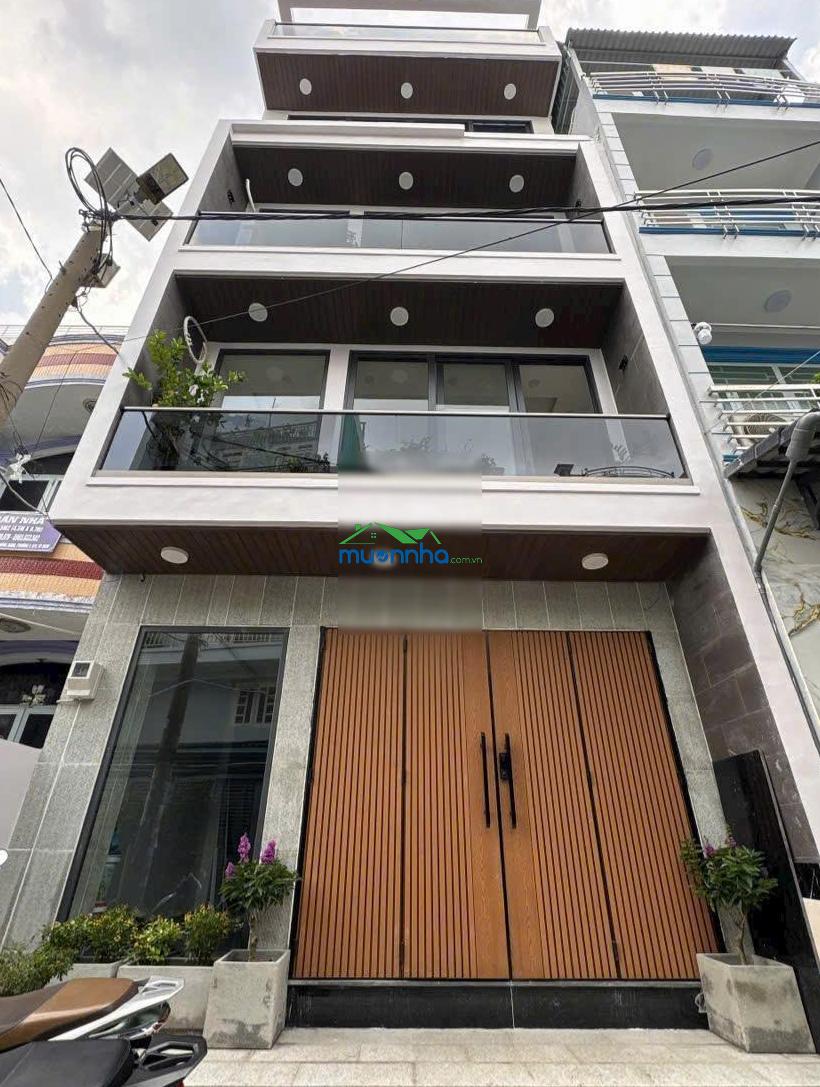 Bán nhà mới xây hẻm 6m đường hồng bàng quận 11 - 2