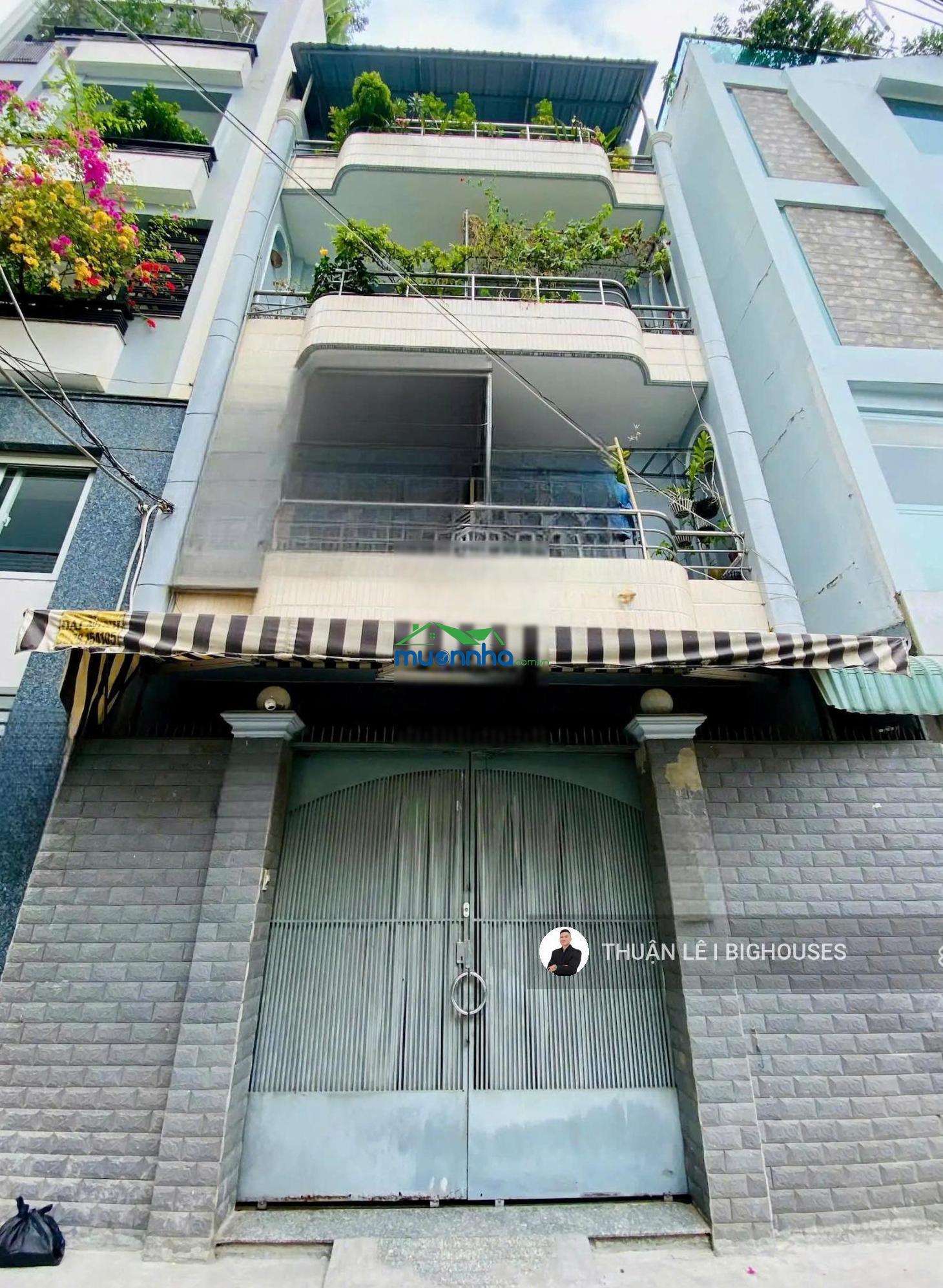 Mặt tiền 6.1m hẻm sang 6m ngay lê duẩn & nguyễn bỉnh khiêm, p.saigon, tp.hcm, 4tầng. hạ 2tỷ bán gấp