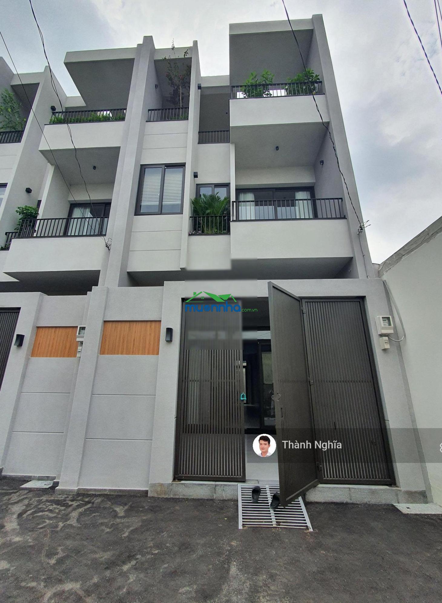 Siêu đẹp! nhà 3 tầng mới tinh 77m2 3pn, 4wc, full nội thất, cách nguyễn thị định 100m - 2