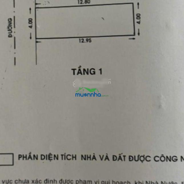 Nhà hxh ngay đầu nguyễn sơn, lũy bán bích 4x13m 3pn chỉ 5 tỷ trung học
