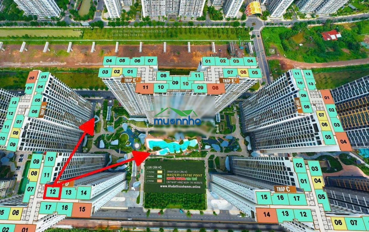 Độc quyền căn 2 phòng ngủ masteri full nội thất - view hồ bơi giá tts 4ty6 all in (bao sổ hồng) - 2