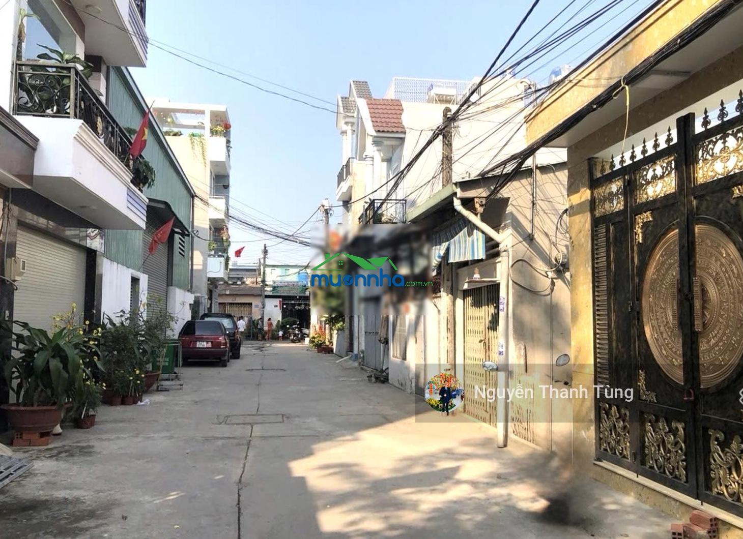 Gấp - nhà 4 tầng hẻm xe hơi 6m 1/ ngắn đường lê văn khương, quận 12, dt 100m2, gần chung cư võ đình - 4