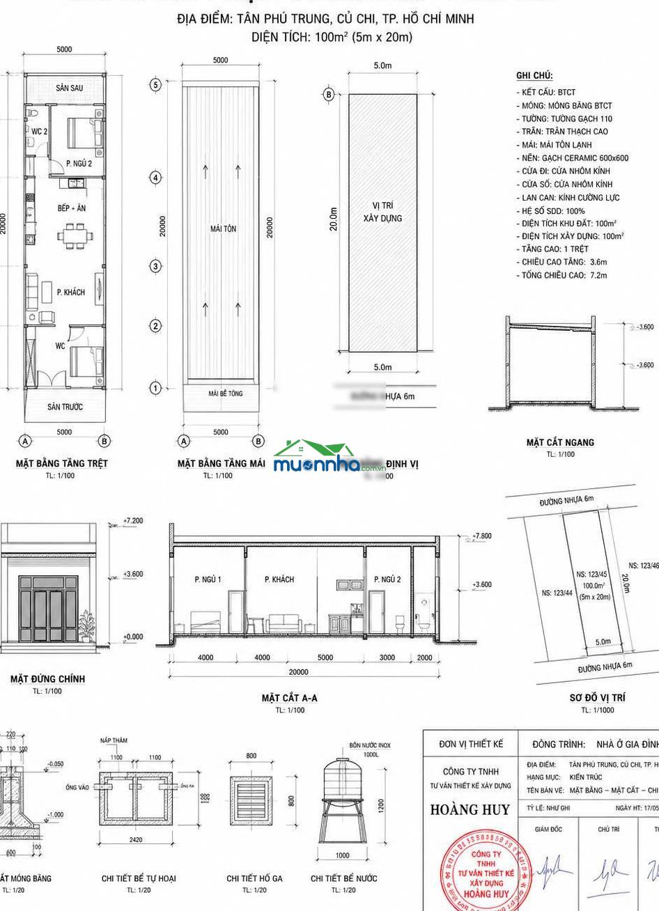 Làm ăn thua lỗ bán căn 100m2,giá 850triệu ở ngay tại xã tân phú trung huyện củ chi,có sổ hồng riêng - 4