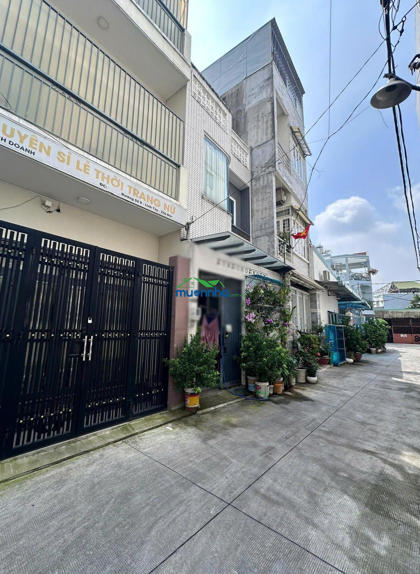 Bán nhà 4 tầng hẻm xe hơi đường số 9 p. linh tây hoàn công chuẩn chỉ thu nhập 22tr/tháng giá tốt - 3