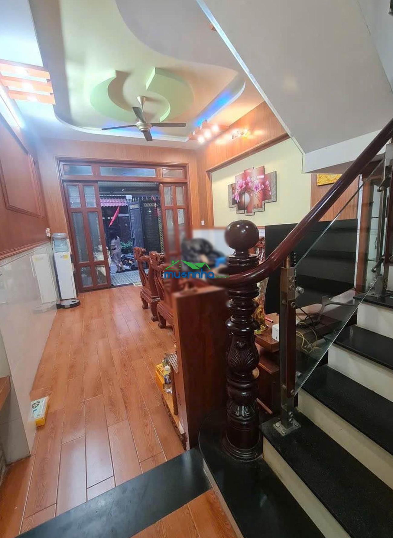 2 mặt tiền đường nhựa 6m nhà 3 tầng full thổ cư đang ngộp bán gấp hơn 5tỷ - 3