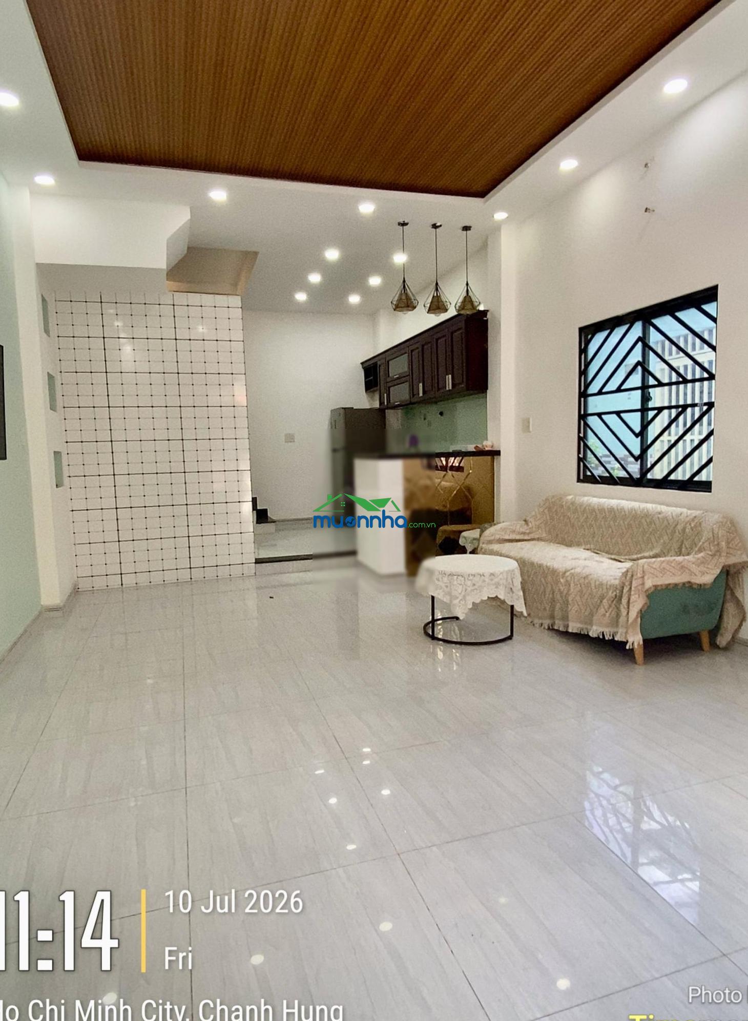 Bán nhà 3 tầng đủ nội thất đường âu dương lân, quận 8 - 43m2, sổ riêng nhỉnh 6 tỷ