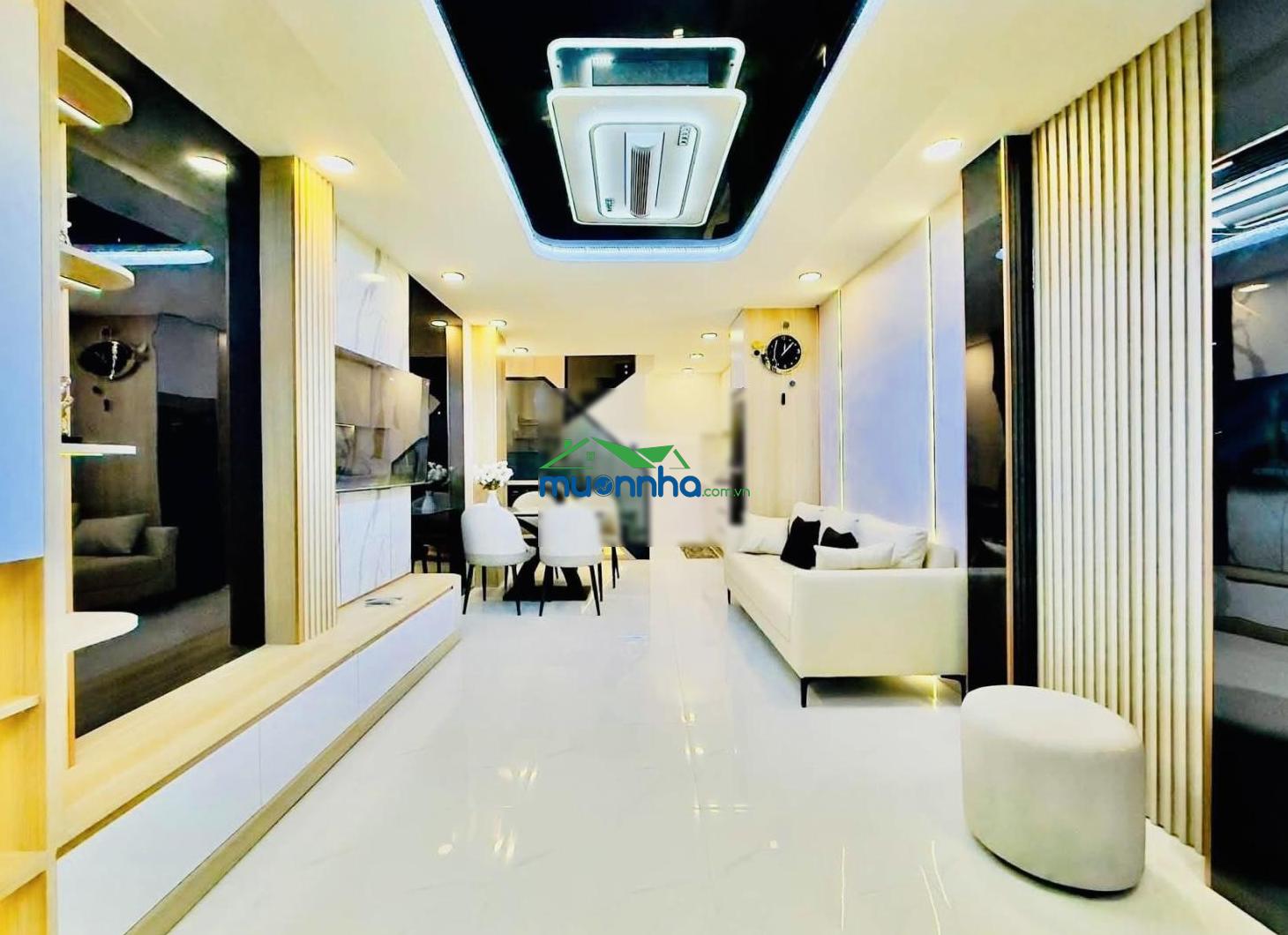 Lê văn duyệt - p.gia định - kế quận 1 - hẻm thông gần cầu bông - 4 tầng - 3pn 4wc - thpt võ thị sáu - 4