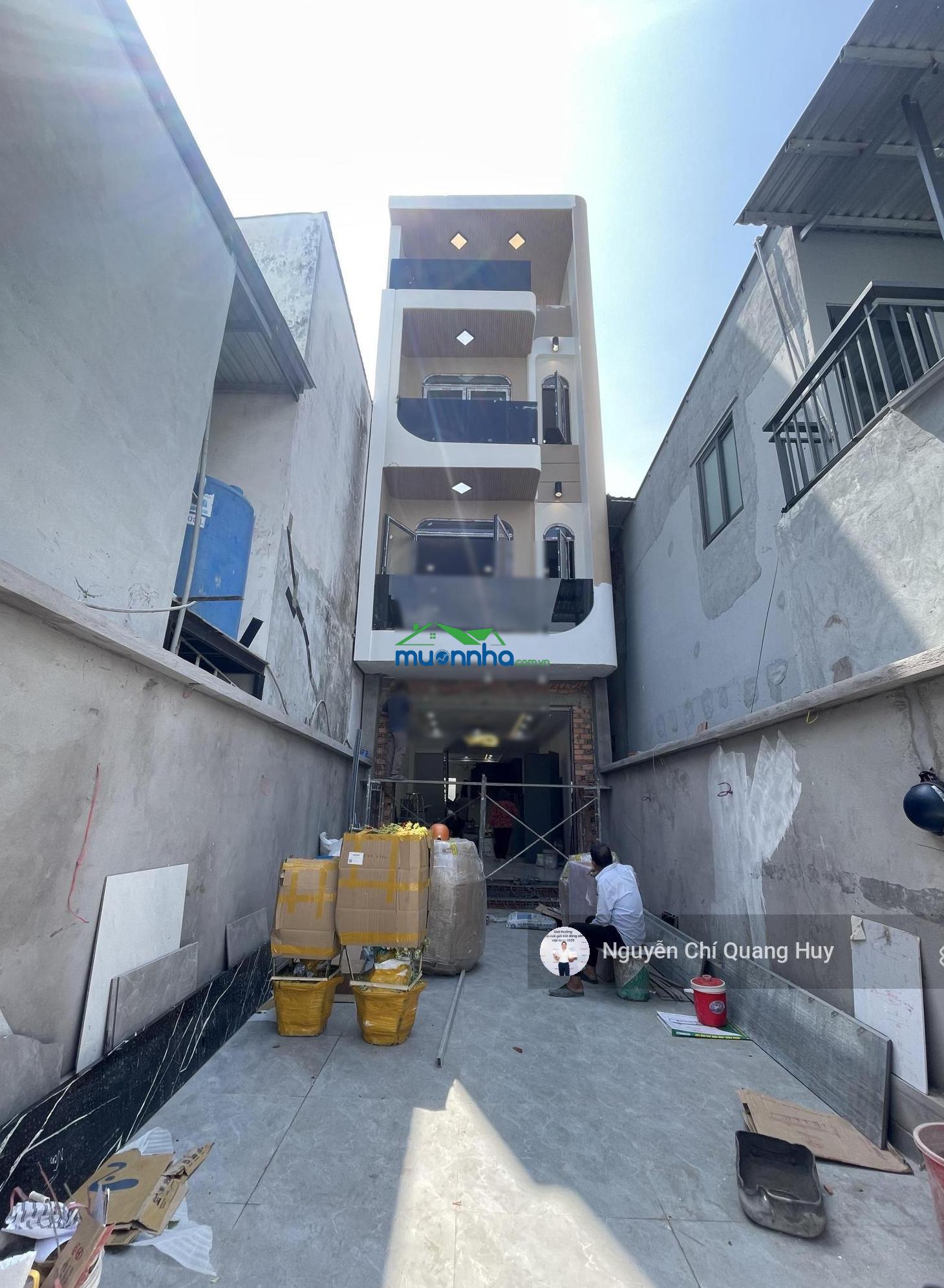 Nhà phố hiện đại - khu dân cư văn minh đường rộng 10m chuyên dùng 9 phú thuận 4m x 29m giá 13,9 tỷ