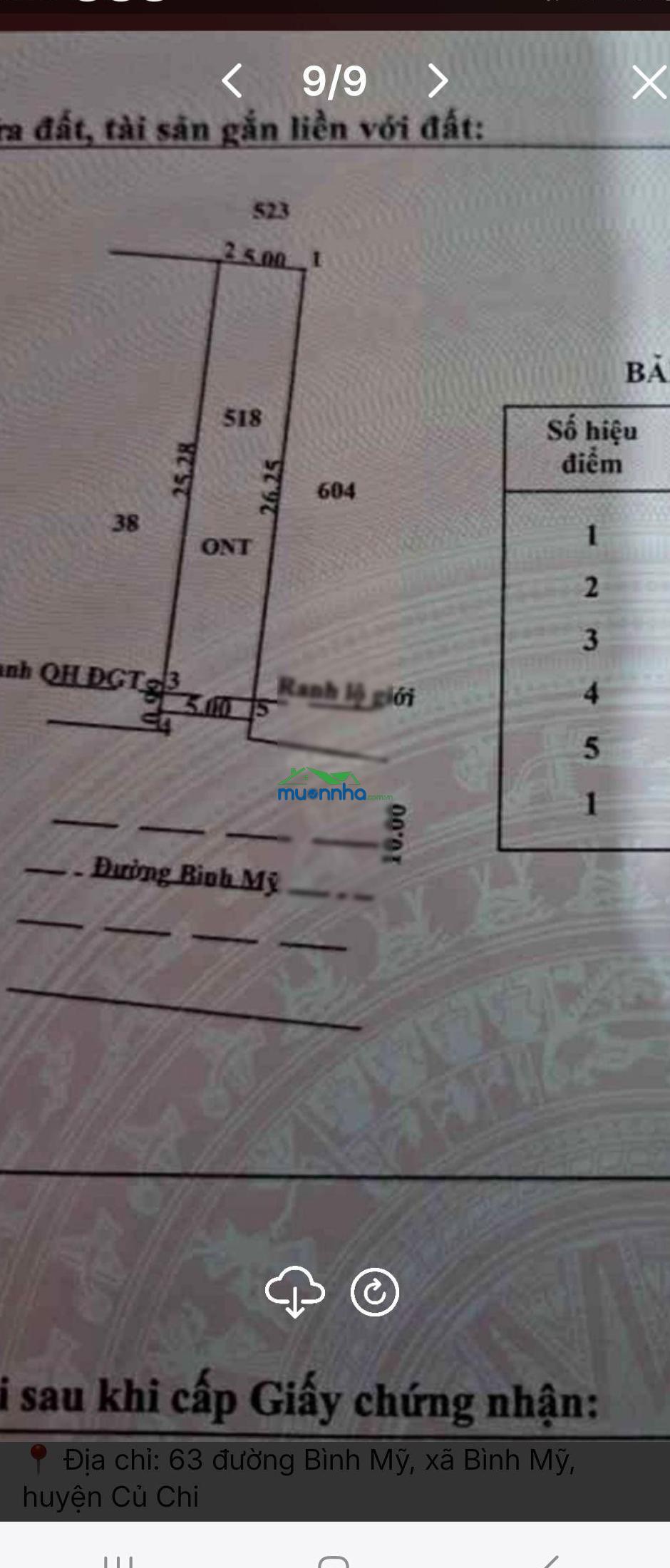 Nhà 135m2 - mặt tiền kinh doanh - bình mỹ - củ chi - giá chỉ 5,695 tỷ - 3