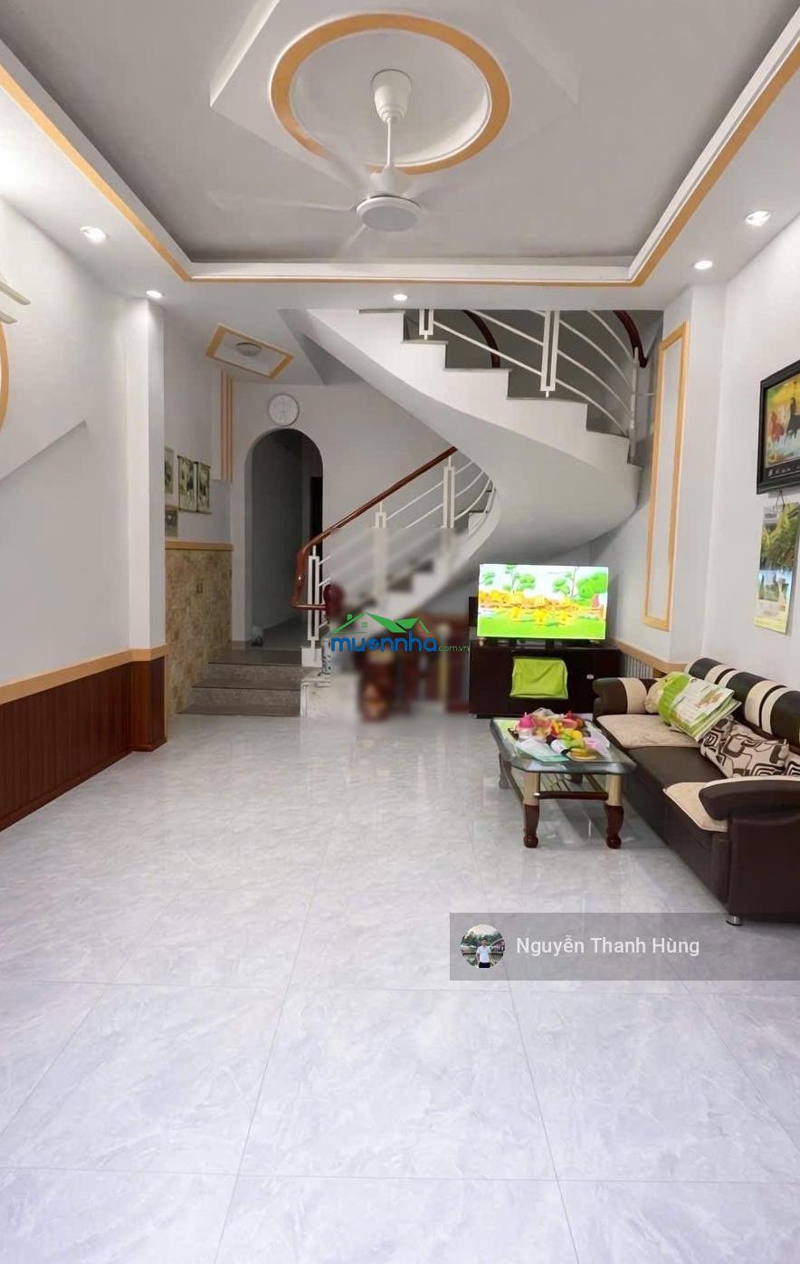 Bán nhà 3 tầng đúc hẻm xem hơi đông bắc quận 12 giá rẻ 4,3 tỷ diện tích 62m2 (4,5x15) - 3