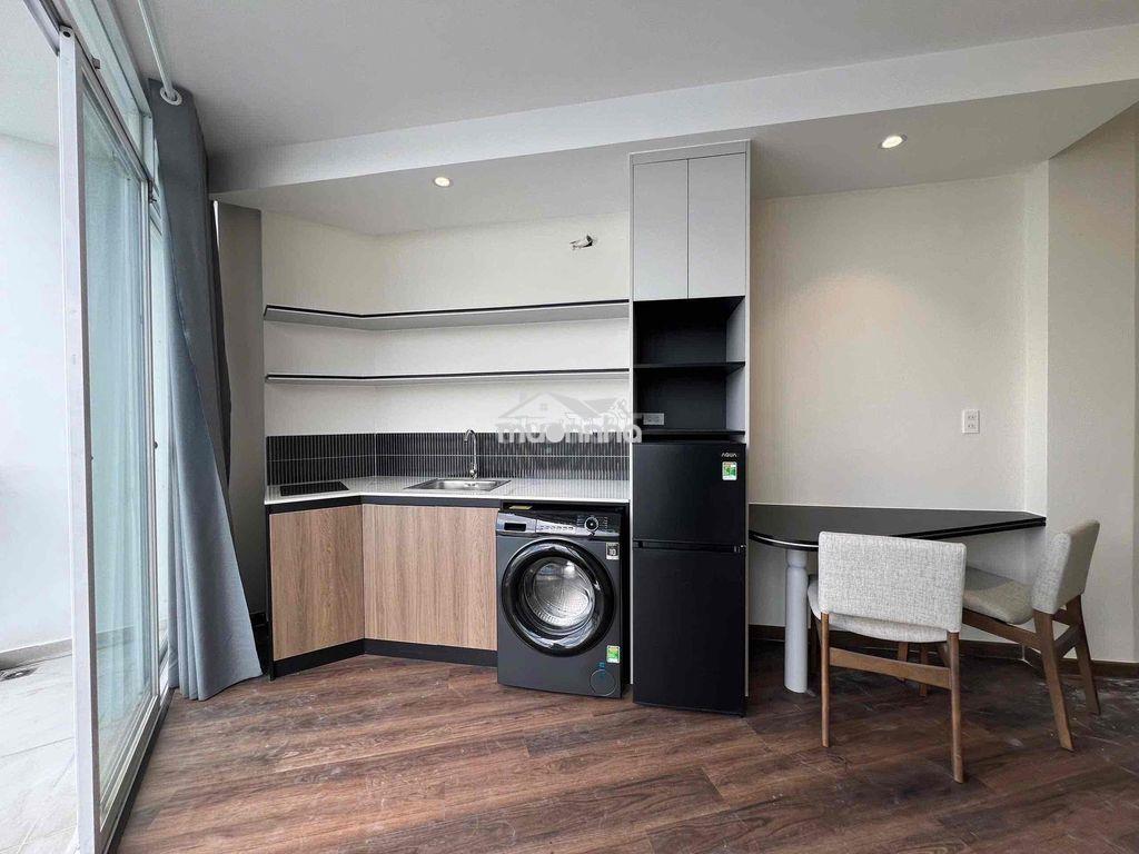 Cho thuê căn hộ 1pn 40m2 ban công máy giặt riêng - đường lý chính thắn - 2