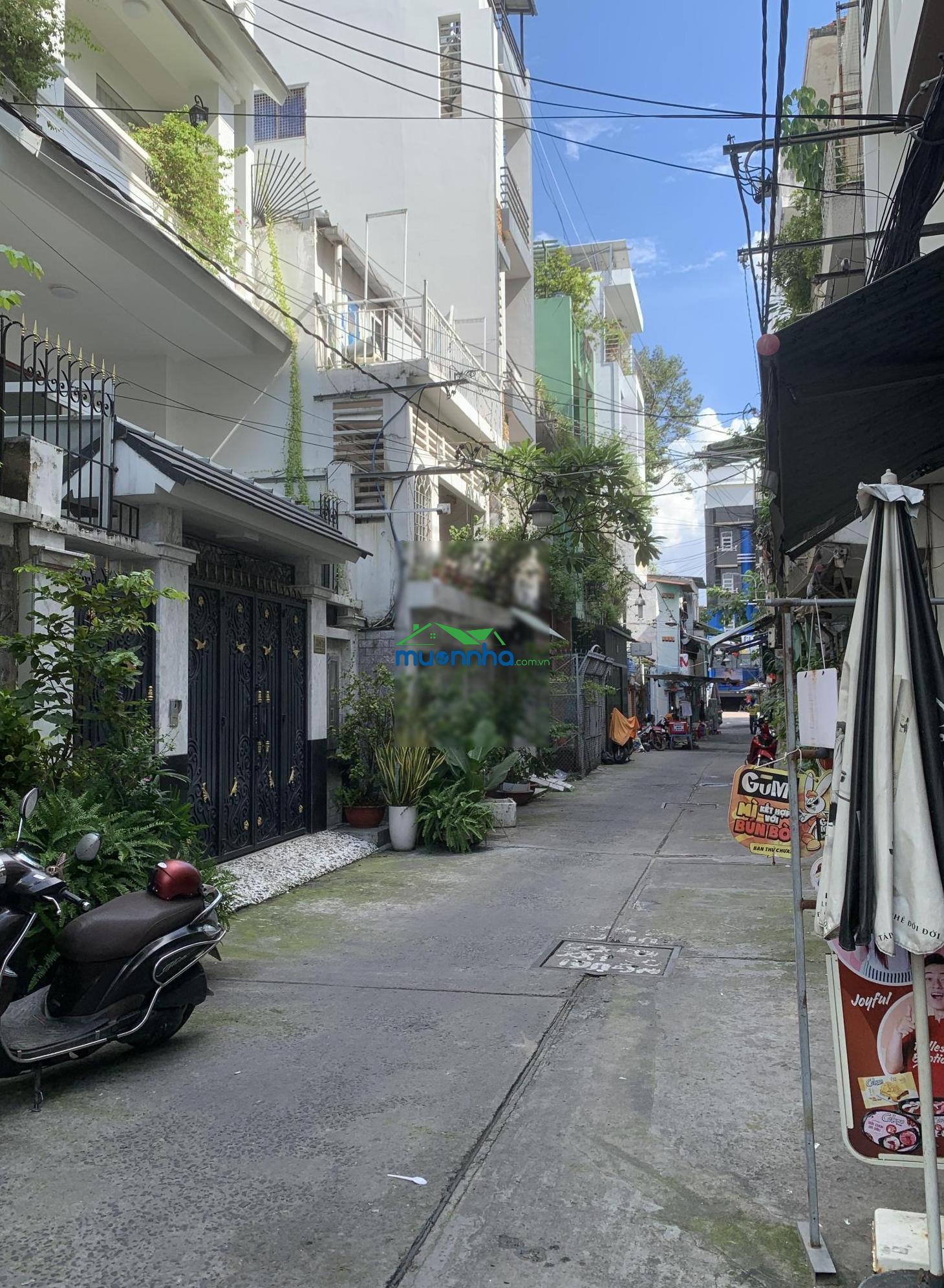 Bán nhà hẻm 338 an dương vương, p. chợ quán, q5. 4 tầng kiên cố. thu nhập cho thuê 30 triệu/1 tháng - 2