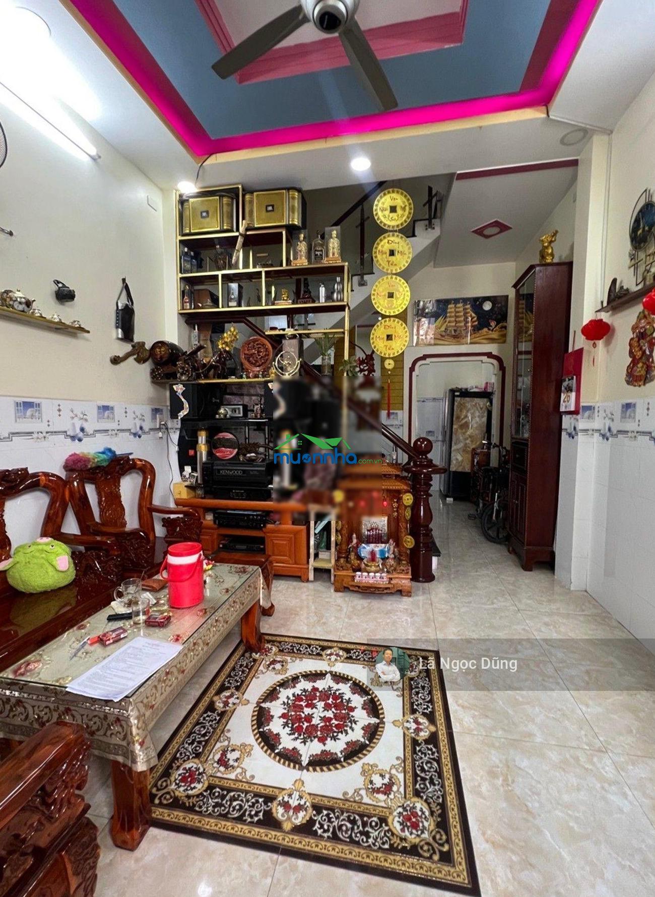 Bán nhà 3 tầng, 4x12, hẻm 3m thông thoáng, ngay trục đường lê văn quới, giá nhỉnh 4 tỷ ( tl )