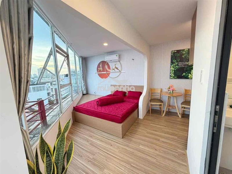 Cho thuê căn hộ studio mới xây gần đường 3/2 - có thang máy
