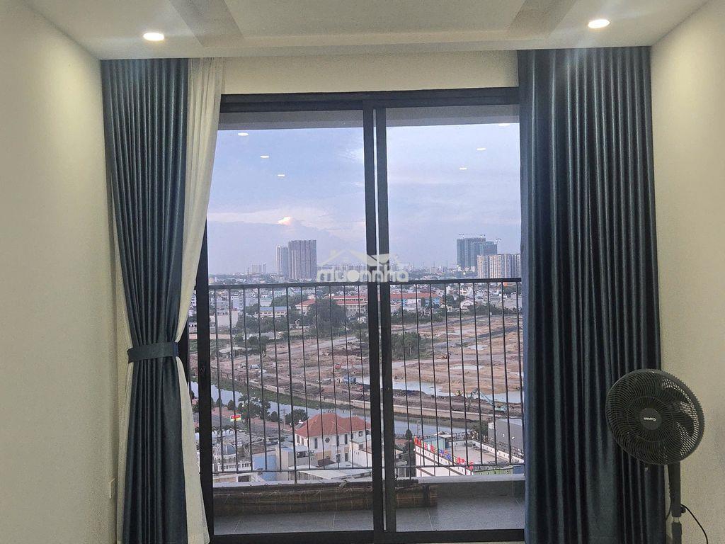 Cho thuê 1pn 47m2 nhà trống có rèm 5tr a&t sky garden - 4