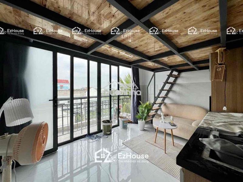 Gác - ban công full nội thất có thang máy ngay vườn lài