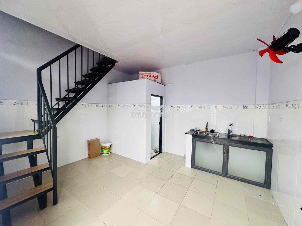 Trệt lầu 4*4 1pn có máy lạnh đi gò vấp gần hẻm xe hơi - 2