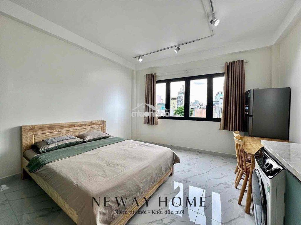 Căn hộ cửa sổ to thoáng mát full nội thất có máy giặt riêng nhà mới - 2