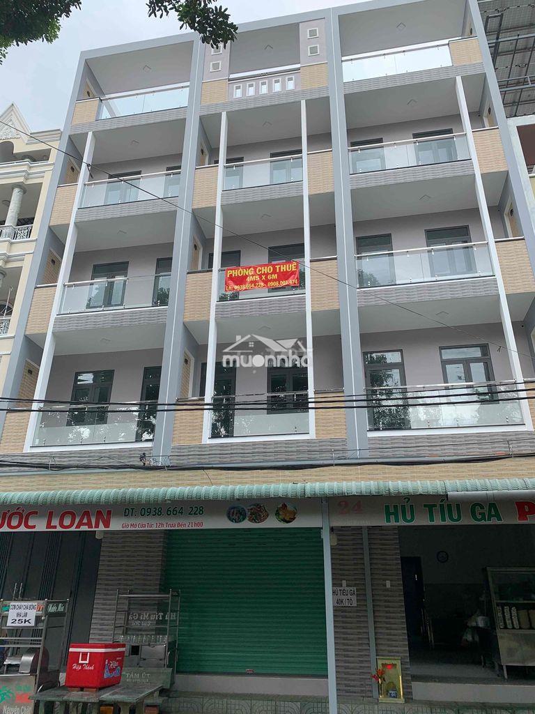 Cho thuê phòng trọ trước nhà là công viên cây xanh thoáng mát