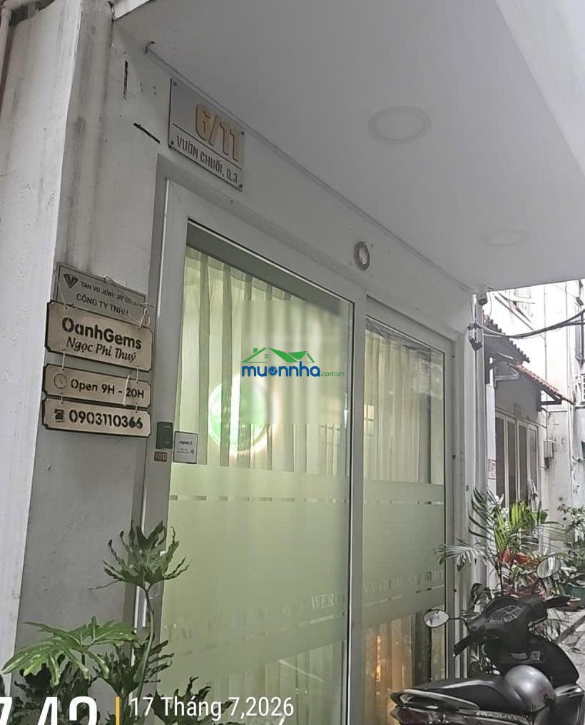 Giảm 200 triệu bán nhà hẻm đẹp - đường vườn chuối, phường 4, quận 3 - 2