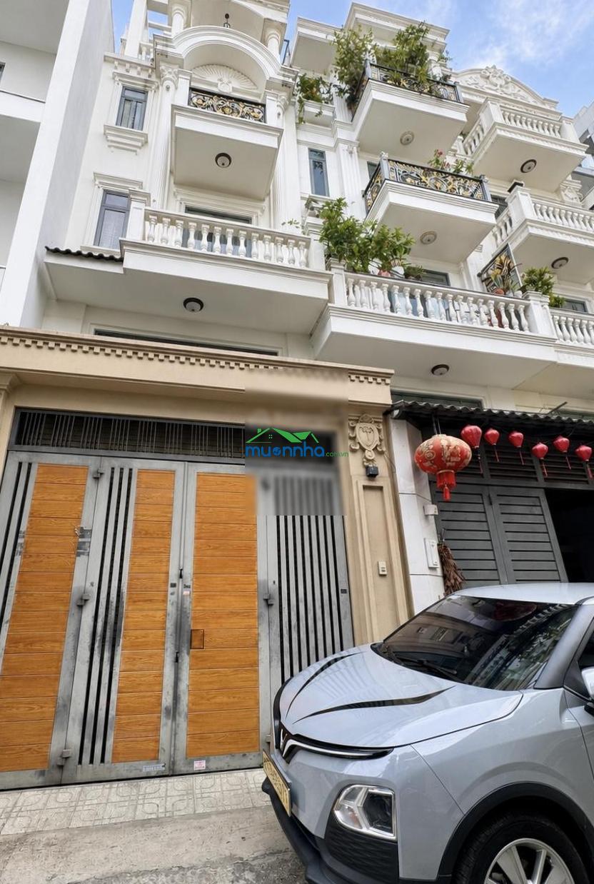Gấp bán giảm 1 tỷ - nhà đẹp, 4 tầng (4.5 x 15) - hẻm 5m, oto vào nhà - gần rạch xuyên tâm - 4