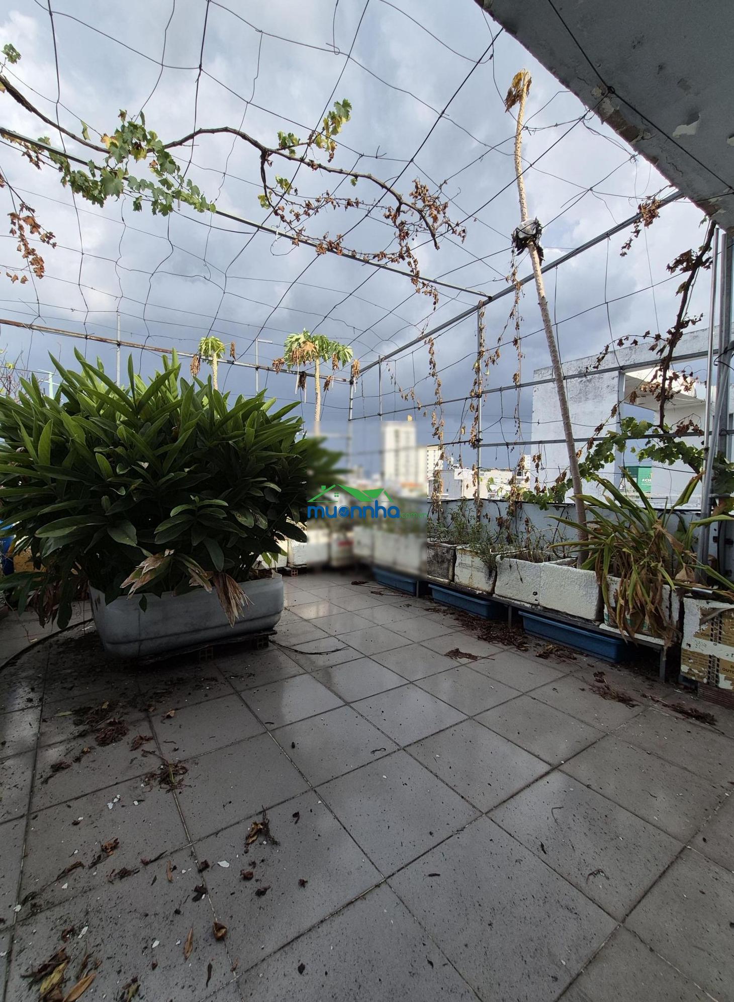 55tr/m2 - hẻm xe hơi thông ngay đhcn 4 - 190,4m2 - ngang 6m (tt: 220m2) - 4 tầng btct