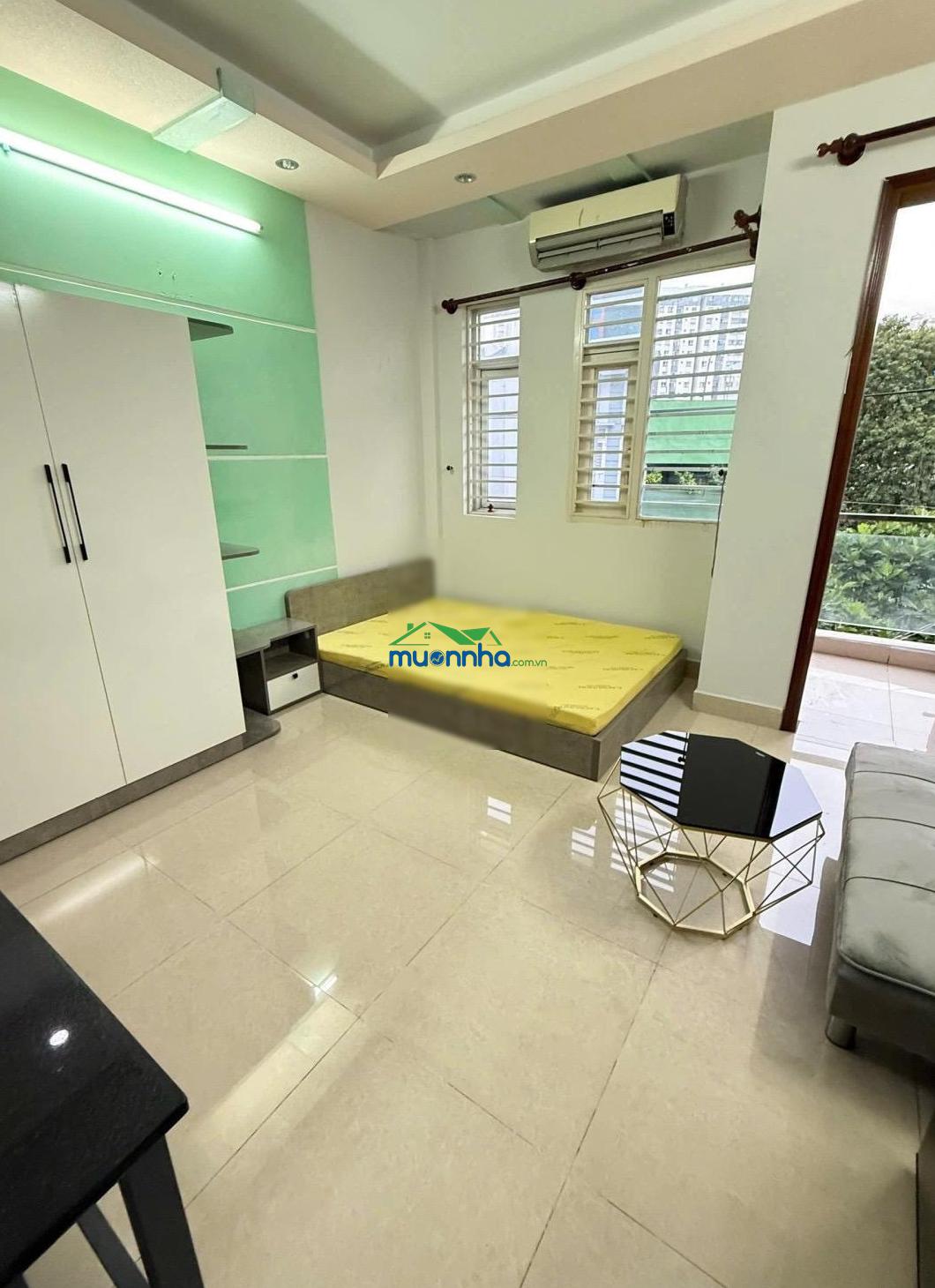 Hẻm nhựa 10m thông - 75m2 - 5tầng - 6 phòng chdv full nội thất, gần lê văn thọ gv, chỉ 9tỷ4 còn tl