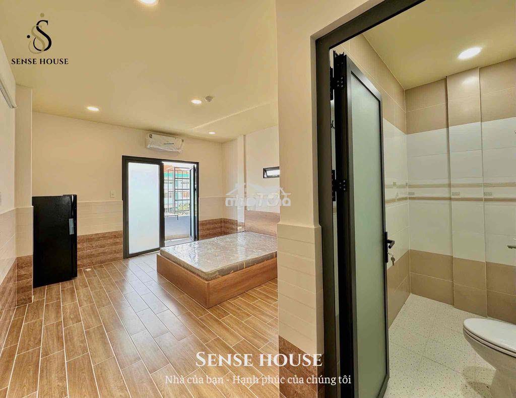 Studio tách bếp 35m2, ban công riêng, tân hương, full nội thất - 2