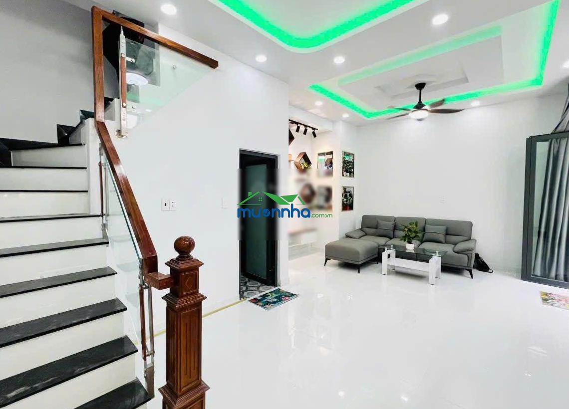 Bán nhà mới xây 2 tầng ngay cầu số 2, ngang 6,8m, sổ hồng riêng, hoàn công, chỉ 4,2 tỷ - 2