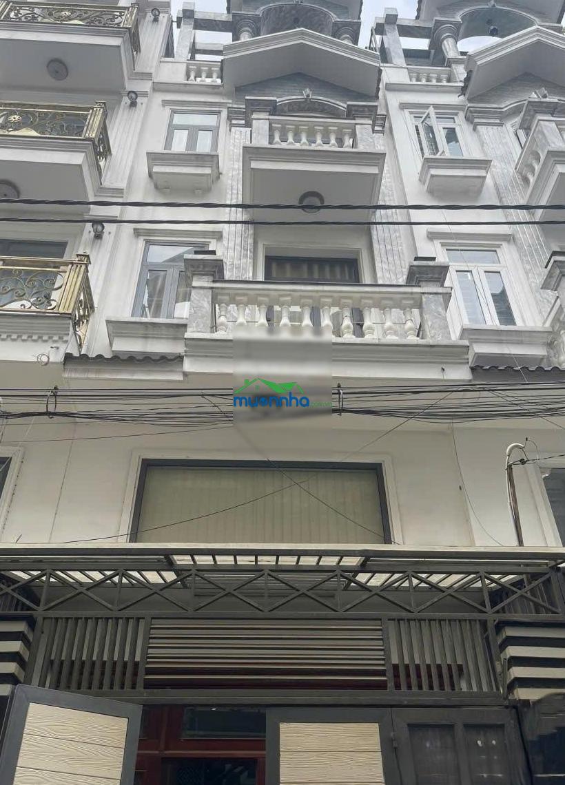 Nhà 5 tầng xây hiện đại hxh kế bên tòa nhà tuổi trẻ cs2 trường iuh nhà vuông vức ko lỗi giá: 9.2ty - 3