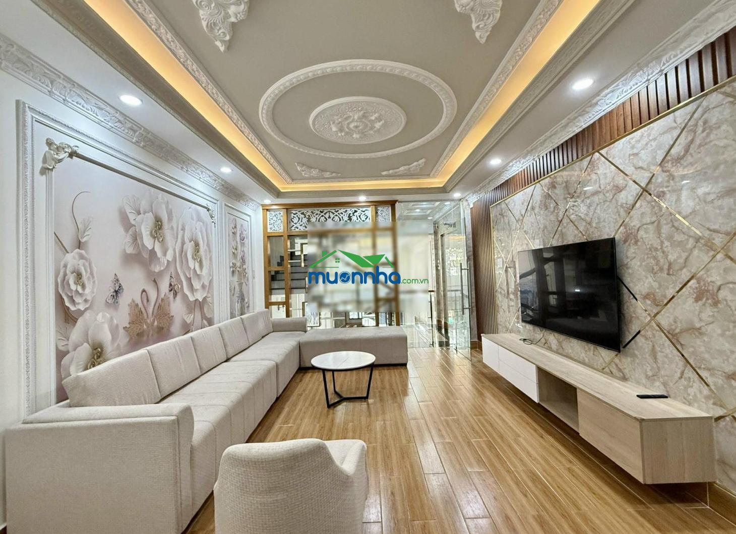 Nhà phố 4 tầng hẻm nhựa 12m khu vip đường hiệp thành 13 full nội thất - 4