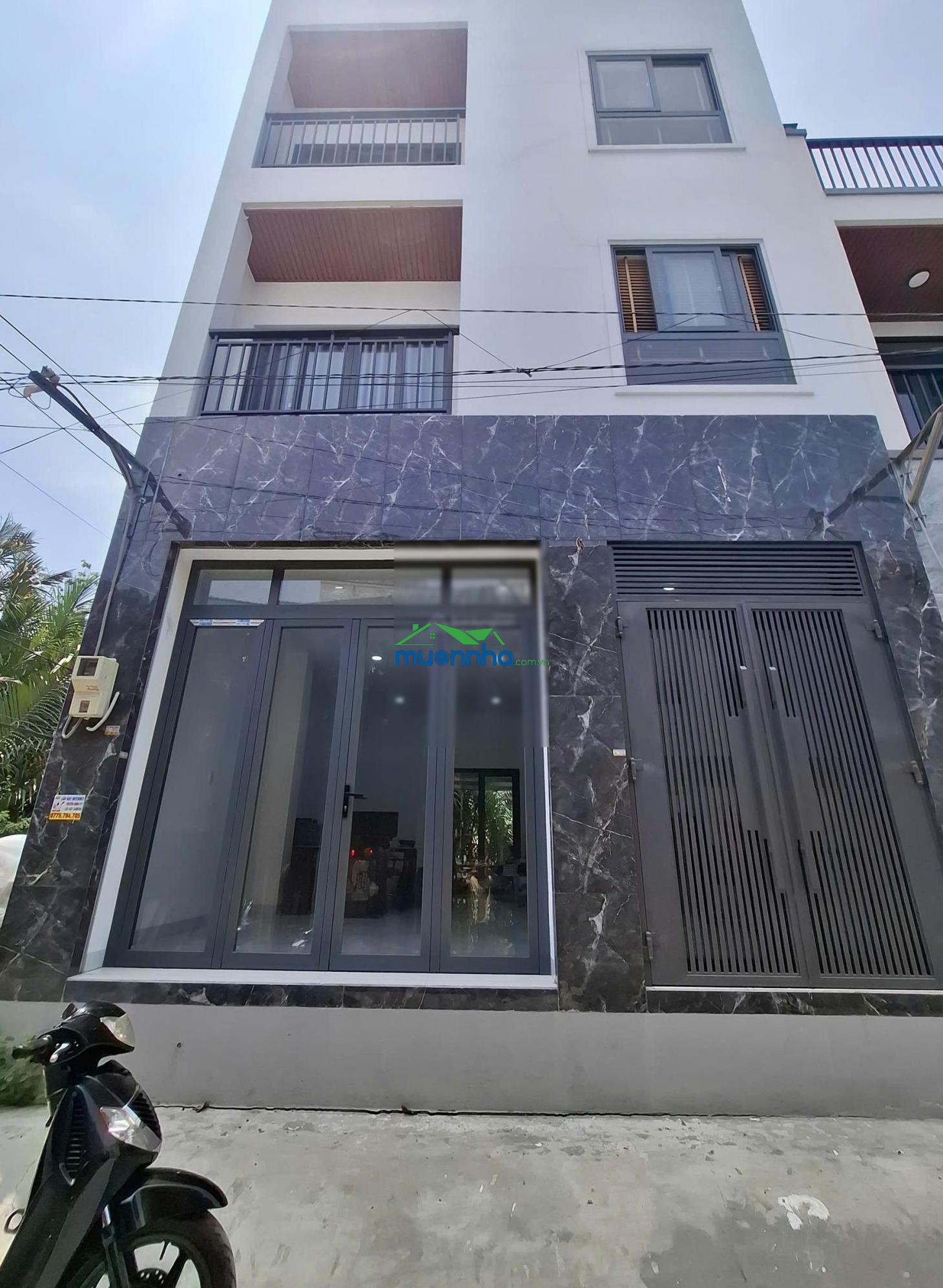 Giảm sâu chỉ 5.3 tỷ. dt 104,6m2 nhà 3 tầng st. hẻm oto huỳnh tấn phát. tt nhà bè