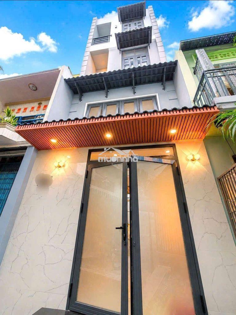 Bán nhà âu cơ - tân phú- 4 tầng- 3pn- xe hơi đậu cửa- 4.9 tỷ