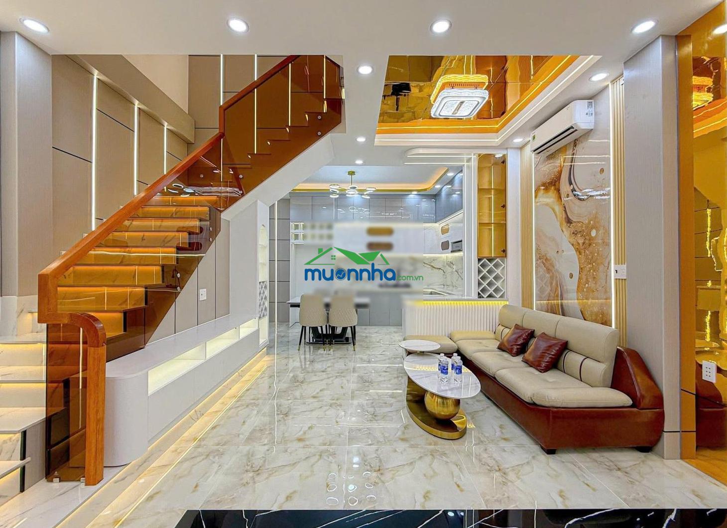 Nhà hẻm xe hơi đậu vào nhà chưa tới 10 đồng q7, 3 tầng 4 phòng dọn vào ở ngay được - 3