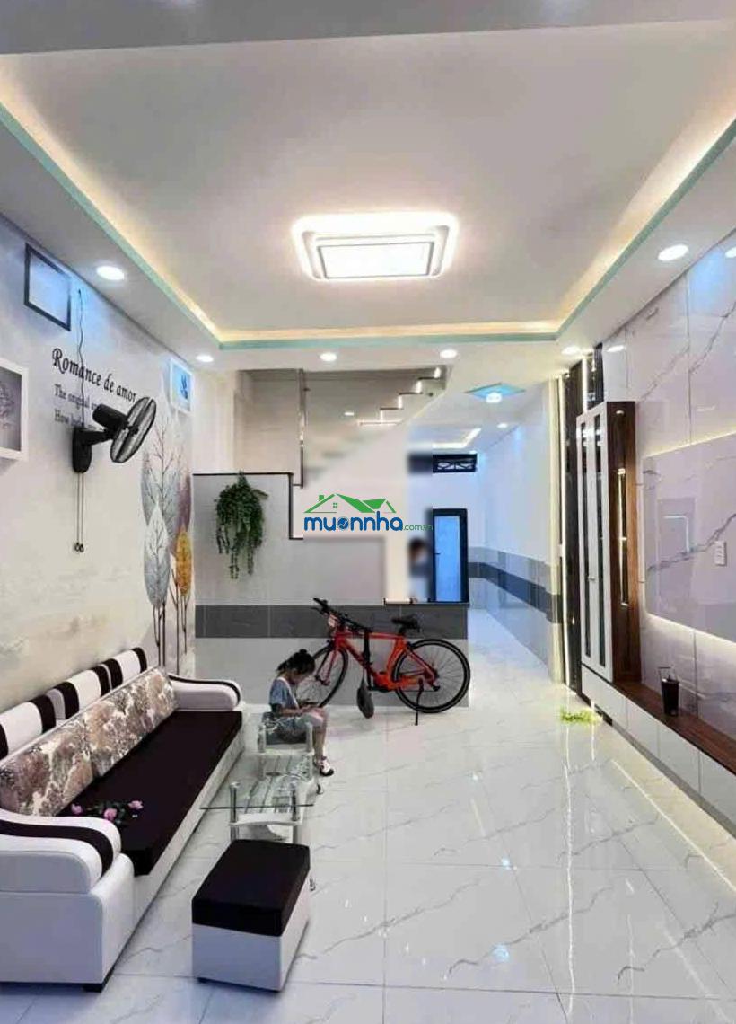 Bán nhà 2 mặt tiền, 2 ban công, hẻm xe hơi bùi minh trực, quận 8, 34,8m2 giá chỉ 5,4 tỷ - 2