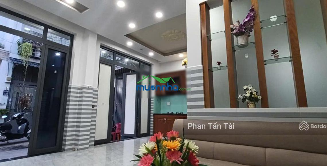 Bán nhà riêng sổ ô tô đến cửa mt ngang 6m hẻm ra gò xoài rộng 5m 67,6m2 sàn 2 tầng p. bình hưng hòa - 2
