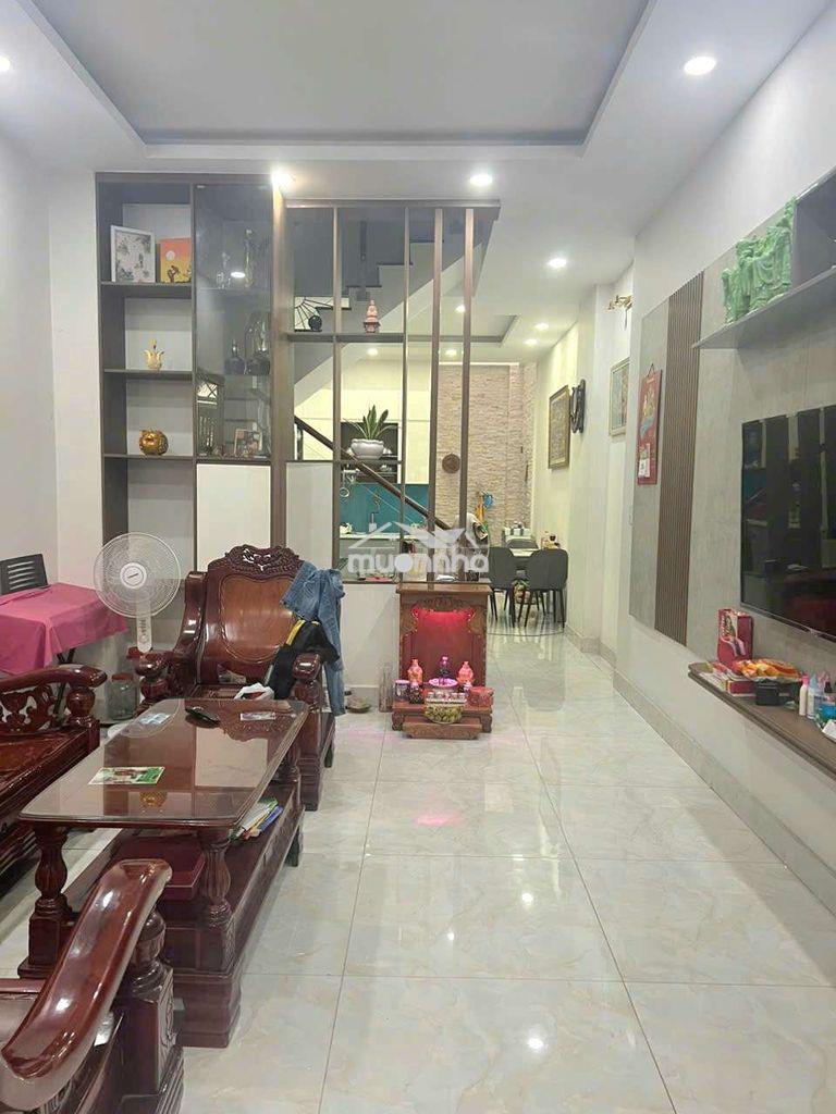Bán nhà hẻm nhựa 3 lầu đẹp mới khu vip - 3