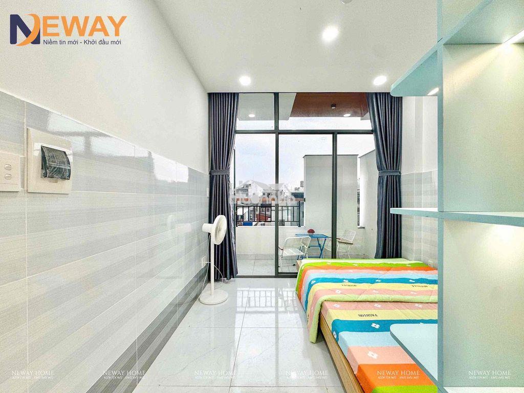 Cho thuê căn hộ ban công có máy giặt riêng ngay luỹ bán bích chỉ từ 4x - 4