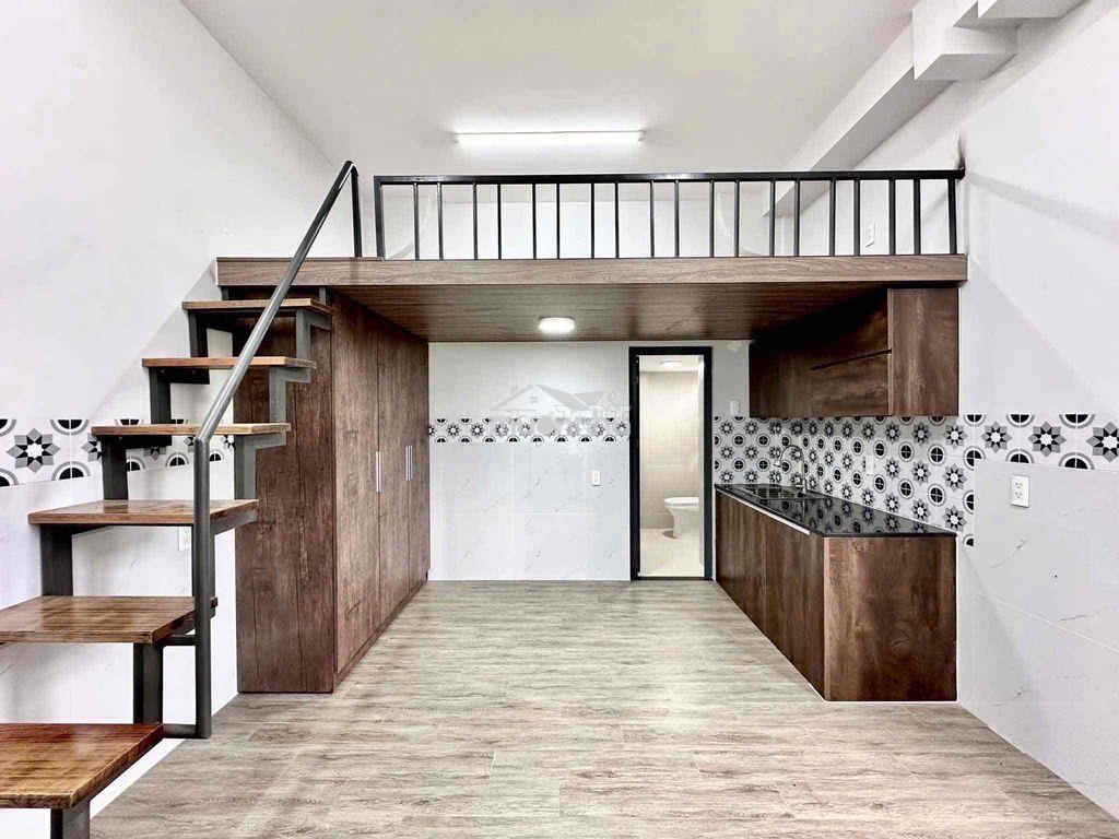 Căn hộ duplex ánh sáng trực tiếp ngay quang trung emart phan huy ích - 4