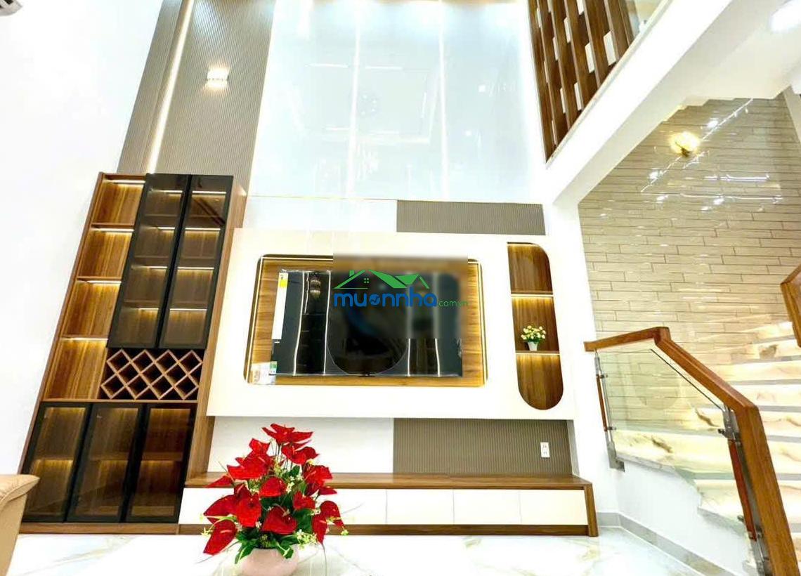 Nhà mới 5 tầng full nội thất hương lộ 2 hẻm xe hơi 8m, gần ngã tư bốn xã,dt : 60m2, giá tốt 7,8 tỷ - 4