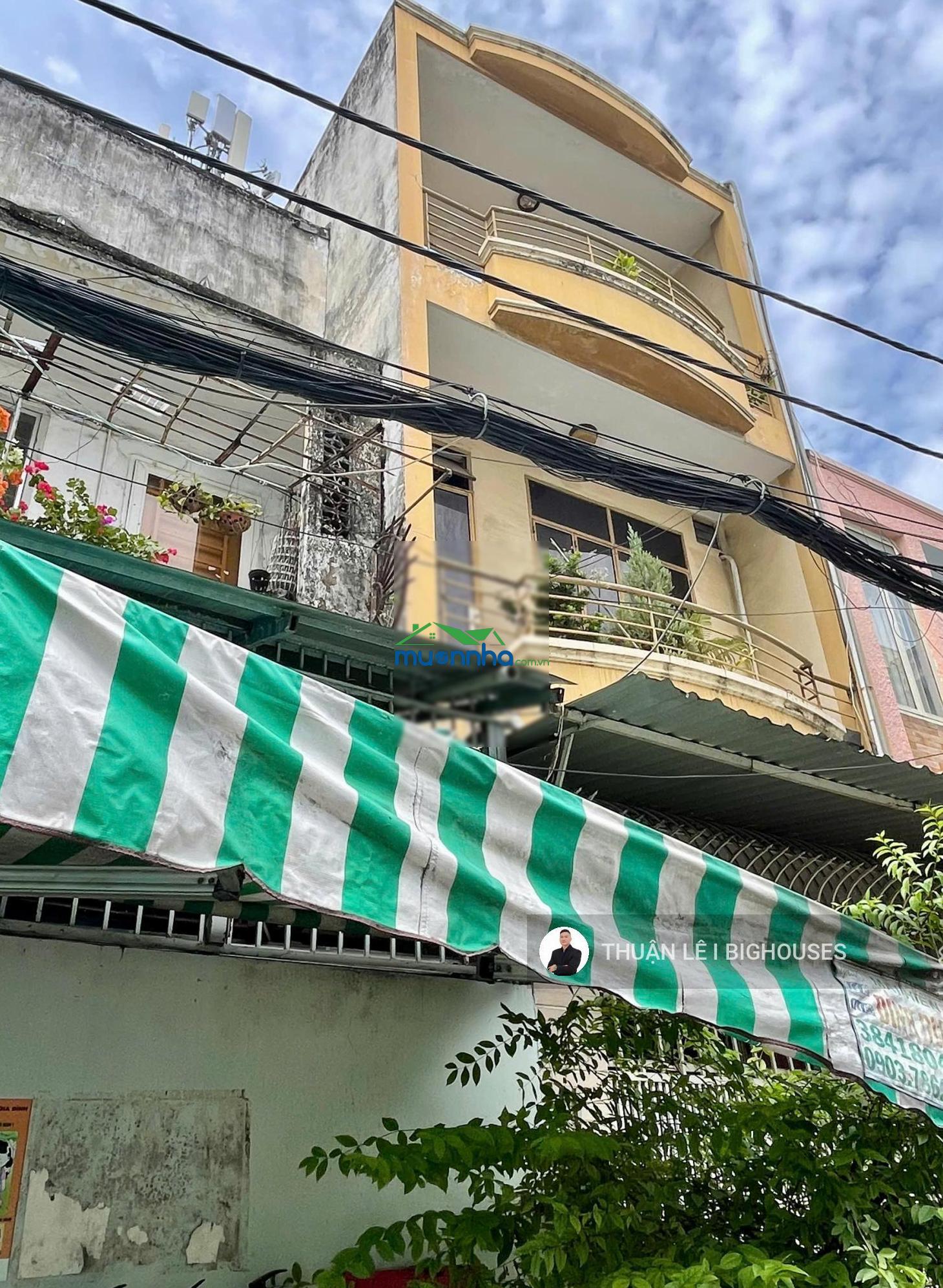 Hẻm sang 10m, đường trần quang khải, tân định, quận 1, dt(4m x 18m) 4 tầng. mt đăng dung tương lai - 3
