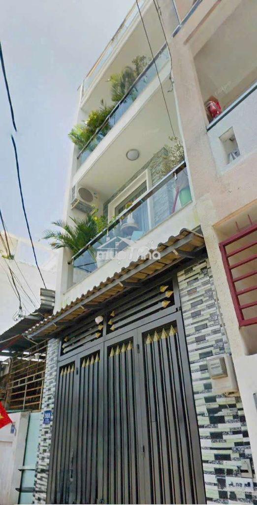 Nhà 1 trệt 2 lầu sân thượng full nội thất đường liên khu 4/5 bhh b