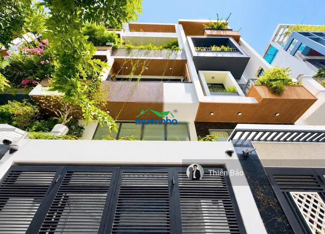 Cực phẩm nhà 5 tầng hiện đại - hxh quang trung p10 gò vấp ( 4x16m ) + trước nhà có công viên - 2