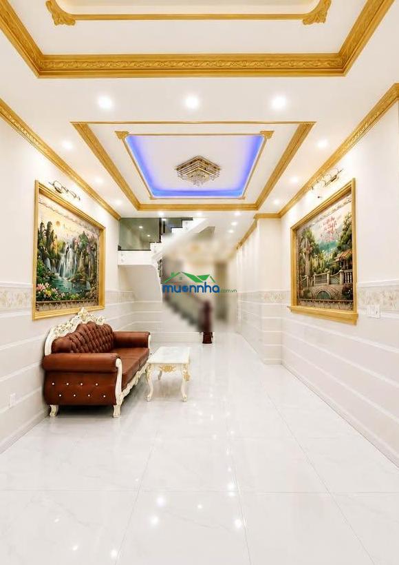 Ngộp - mặt tiền ngay khu ẩm thực tân phú - 3 tầng 90m2 nở hậu 7.4m chỉ 9.x tỷ - 3