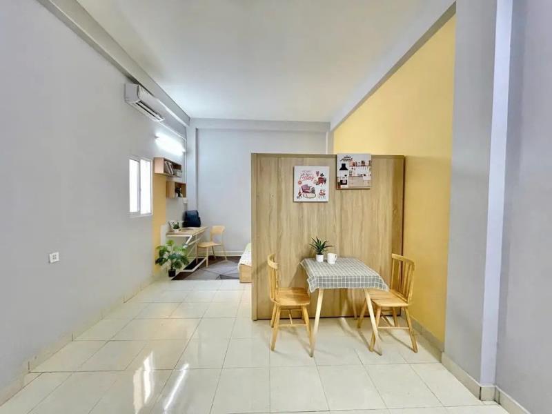 Cho thuê căn hộ studio giá rẻ- full nội thất tách bếp - 3