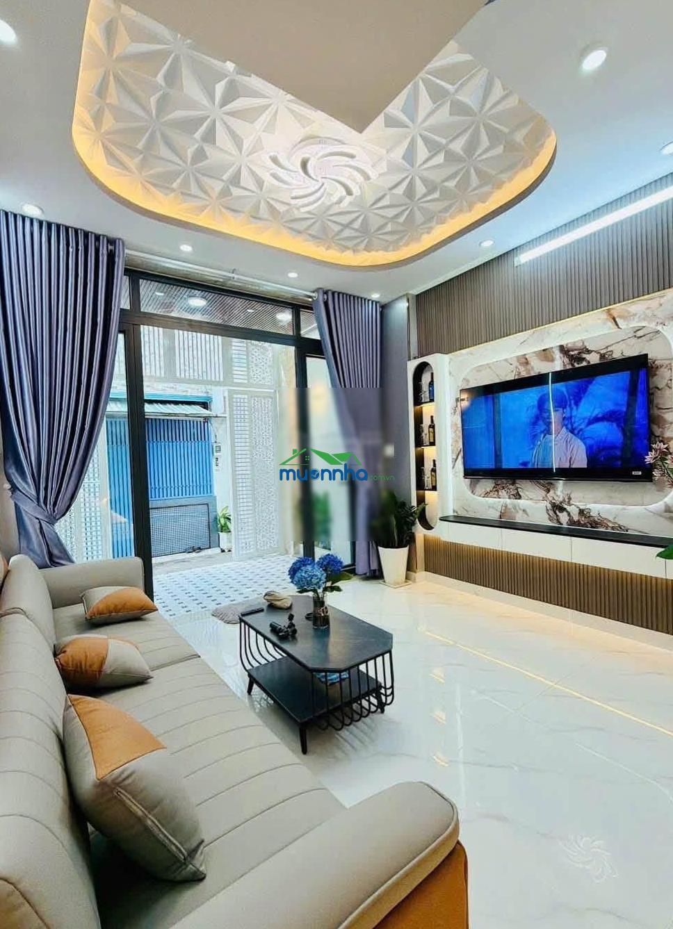 Bán nhà trần xuân soạn quận 7 | 4m x 16m, 4pn, full nội thất, sổ hồng riêng, giá 6,69 tỷ - Ảnh 3