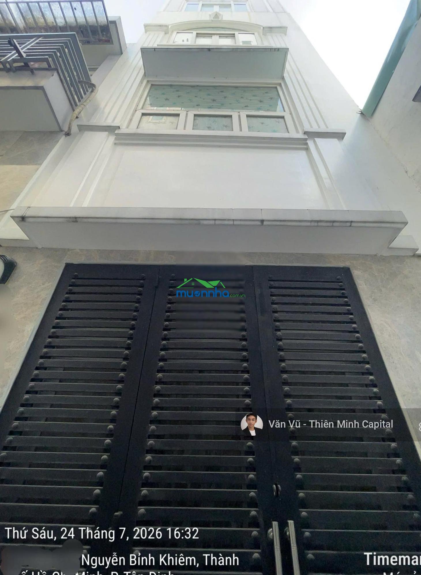 Khu sang! nhà nguyễn bỉnh khiêm, quận 1. nhà 4 tầng. khu dân trí, an ninh, yên tĩnh. chỉ 7 tỷ - 3