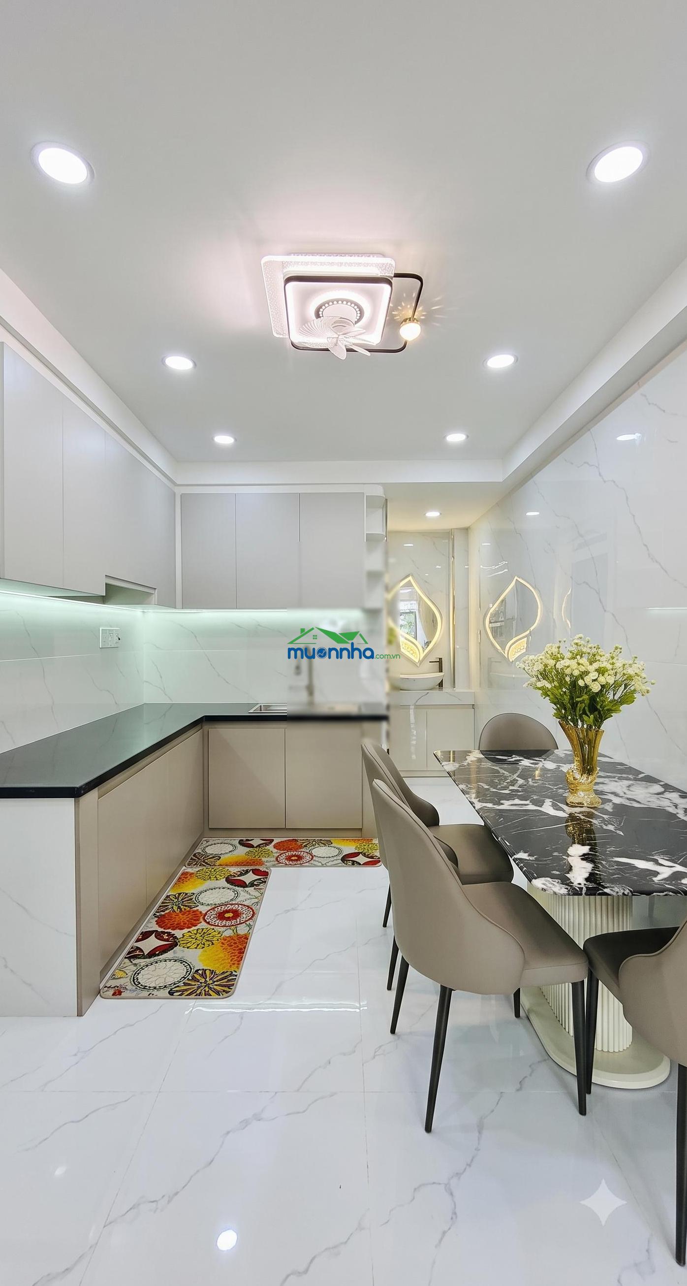 Nhà đẹp gò vấp, 5 tầng, 6 pn, 6wc, 48m2, full nội thất, hẻm xe hơi, giá 7.x tỷ - 3