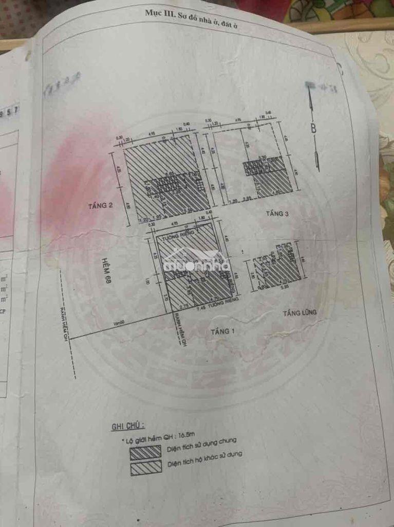 Chung cư 4 hộ quận 1